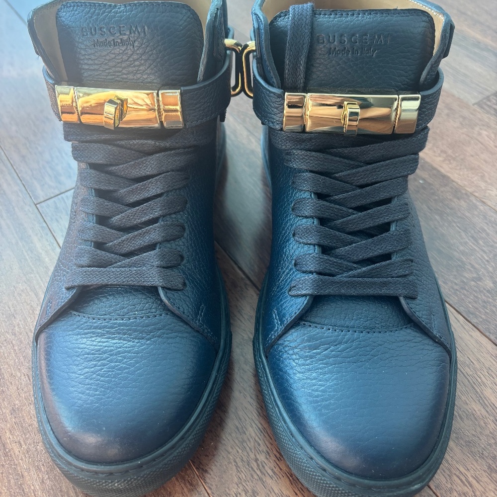 Buscemi boots, genuine leather, handmade in Italy, size 40